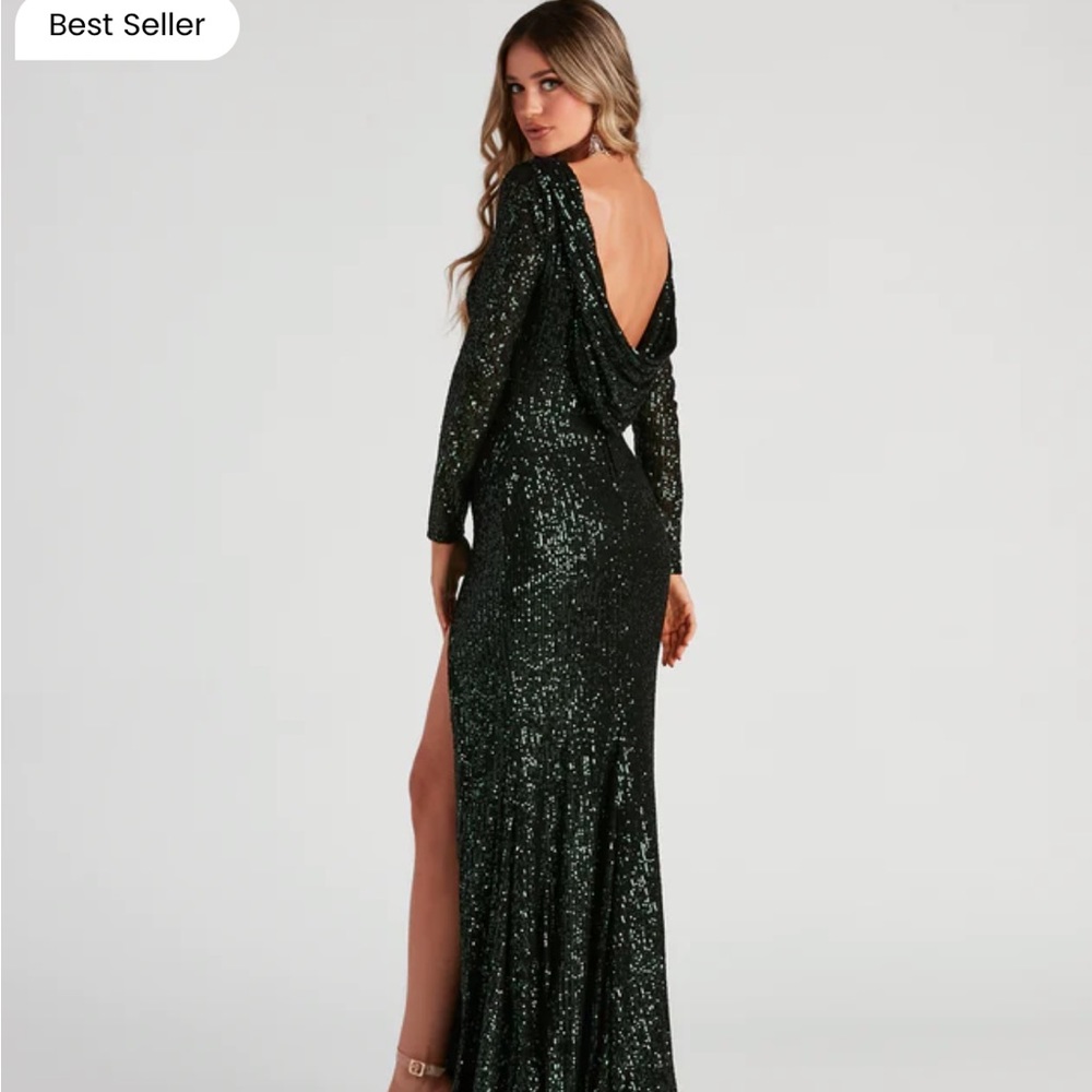 Windsor Galinda Formal Sequin Mermaid Dress